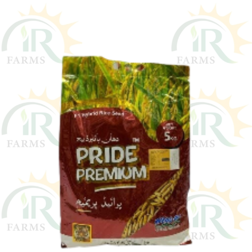 Pride Premium F1 Hybrid Rice Seed 5kg Weal Ag Corporation Green Zone Welcone Alladin Group Supri Hybrid Long Grain Hybrid Rice Seed دھان ہائبرڈ بیج IR Farm