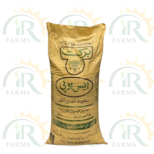 Sop 50kg Powder Barkat Fertilizers Best Potash For Crops IR Farm Is A Best Fertilizer Place IR Farm