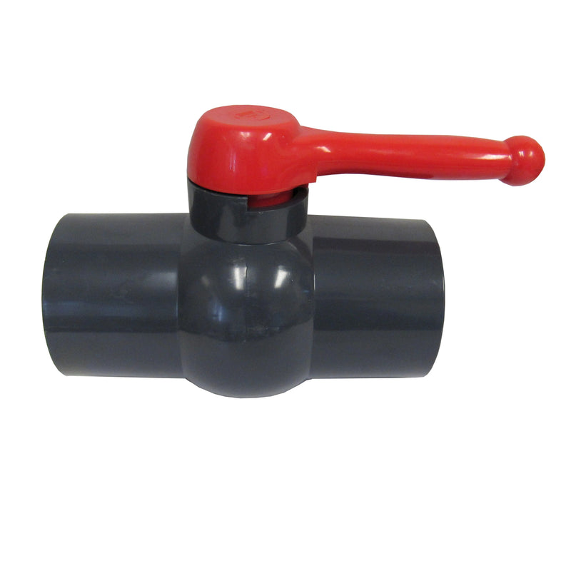 3/4"inch PVC Plastic Ball Valve Yellow Handle| Good Quality - IR Farm