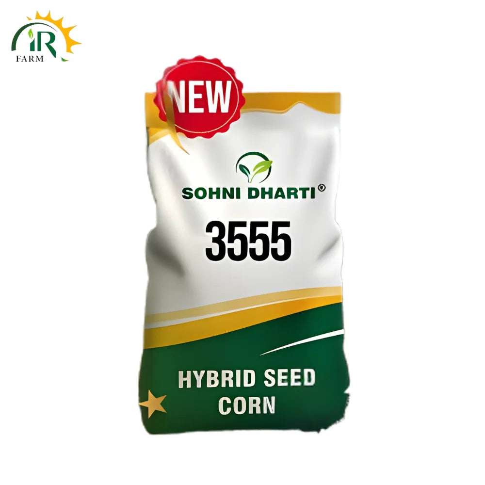 Sohni Dharti 3555 Hybrid Corn Seed (10kg) – Premium Heat-Tolerant Variety for Heavy Grain Yields