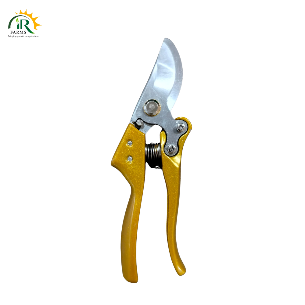 Yellow C-Cut Pruning Cutter - Professional Garden Branch Cutting Tool