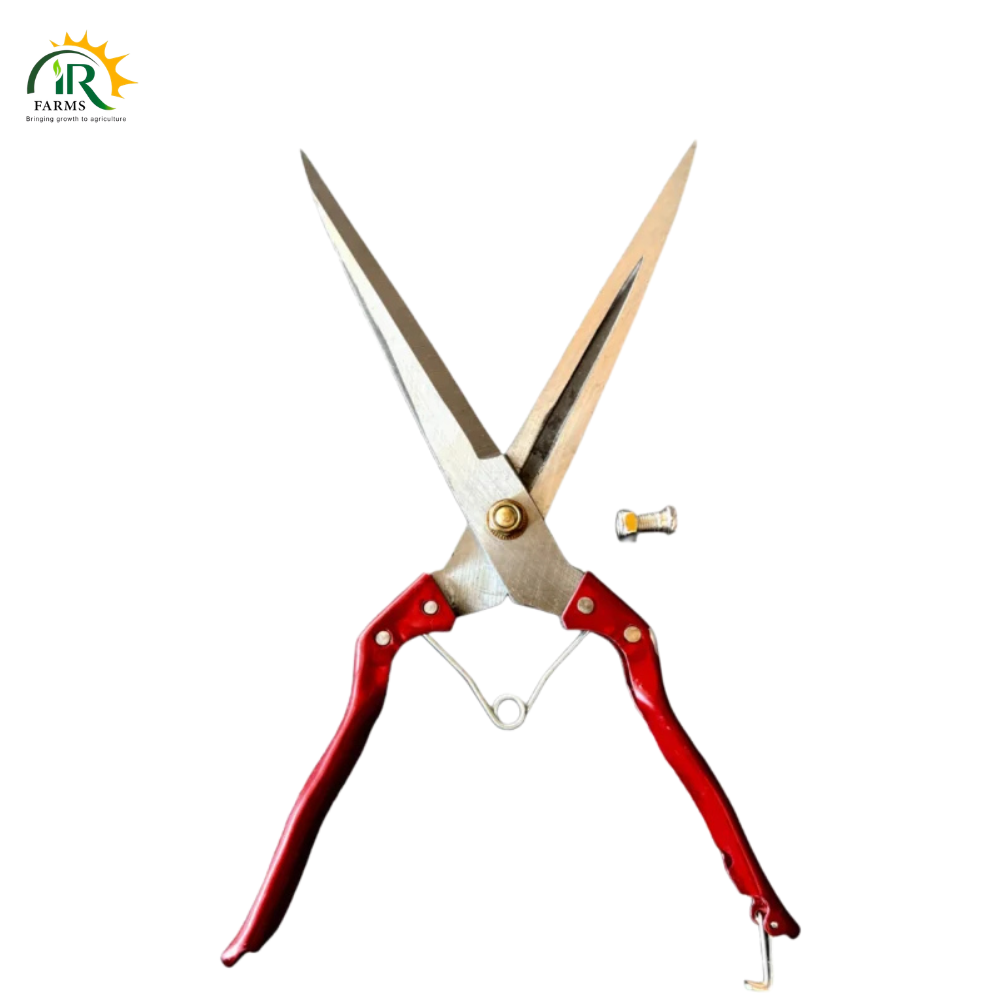 Big Red Scissors - Heavy Duty Gardening and Plant Cutting Scissors for Easy Trimming