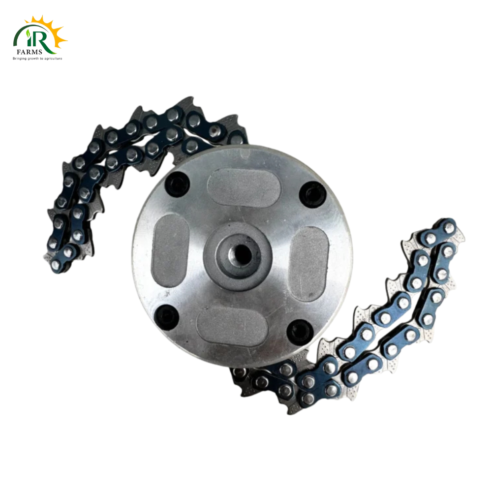 Chain Trimmer Attachment - Powerful Garden Cutting Tool for Easy Trimming and Pruning