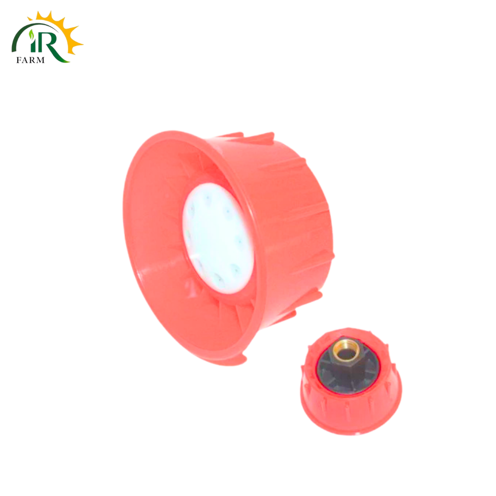 Agriculture Nozzle 1pc Pesticide Fog Spray Nozzles Windproof Plastic 8 Holes Outlet Electric Sprayer Nozzle Garden