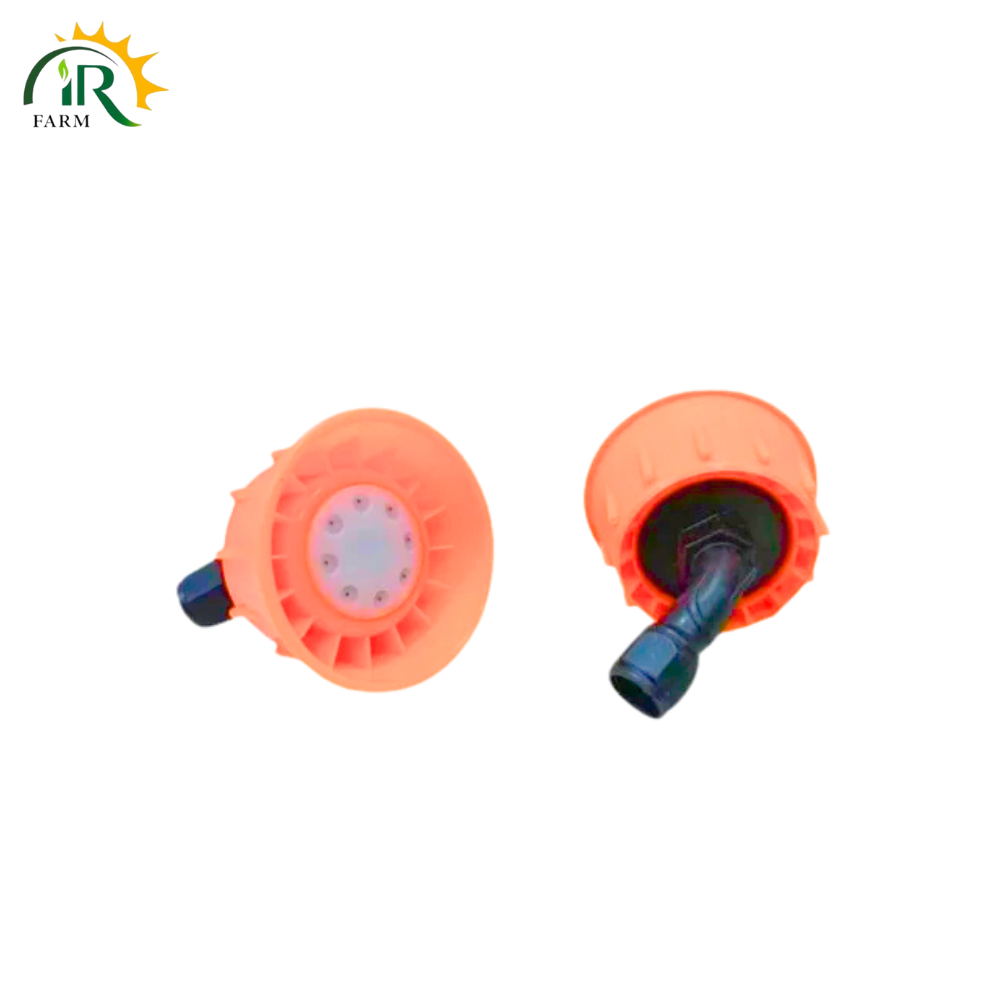Agriculture Nozzle 1pc, Pesticide, Fog Spray Nozzles Windproof Plastic, 8 Holes Outlet Electric Sprayer Nozzle Garden
