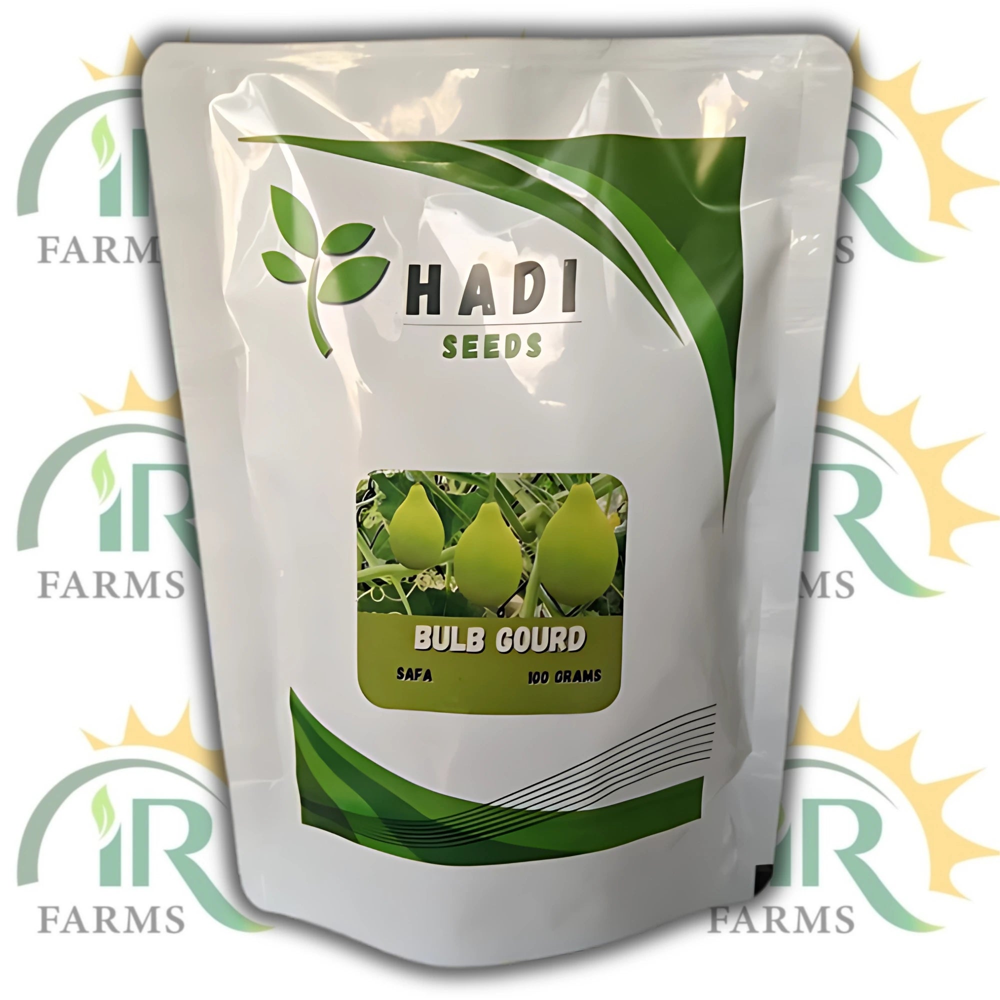 Bulb Kaddu Seed (Bulb Gourd) Safa Variety by Hadi Seeds - 100g Pack | Poison Treated