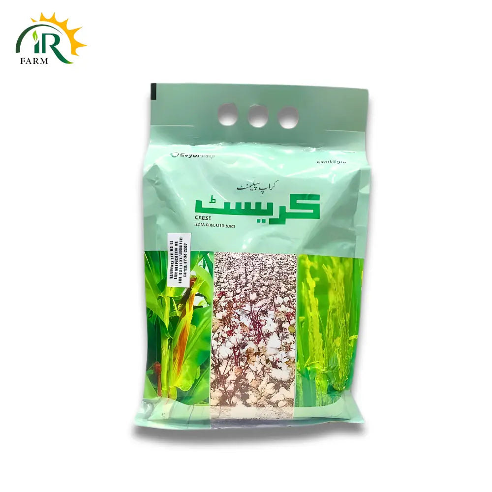 Crest Edta Chelated Zinc - Premium Crop Supplement for Enhanced Plant Growth and Soil Health