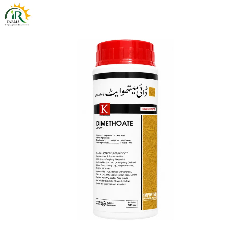 Dimethoate 40%EC Insecticide for Aphids, Jassids & Sucking Pests