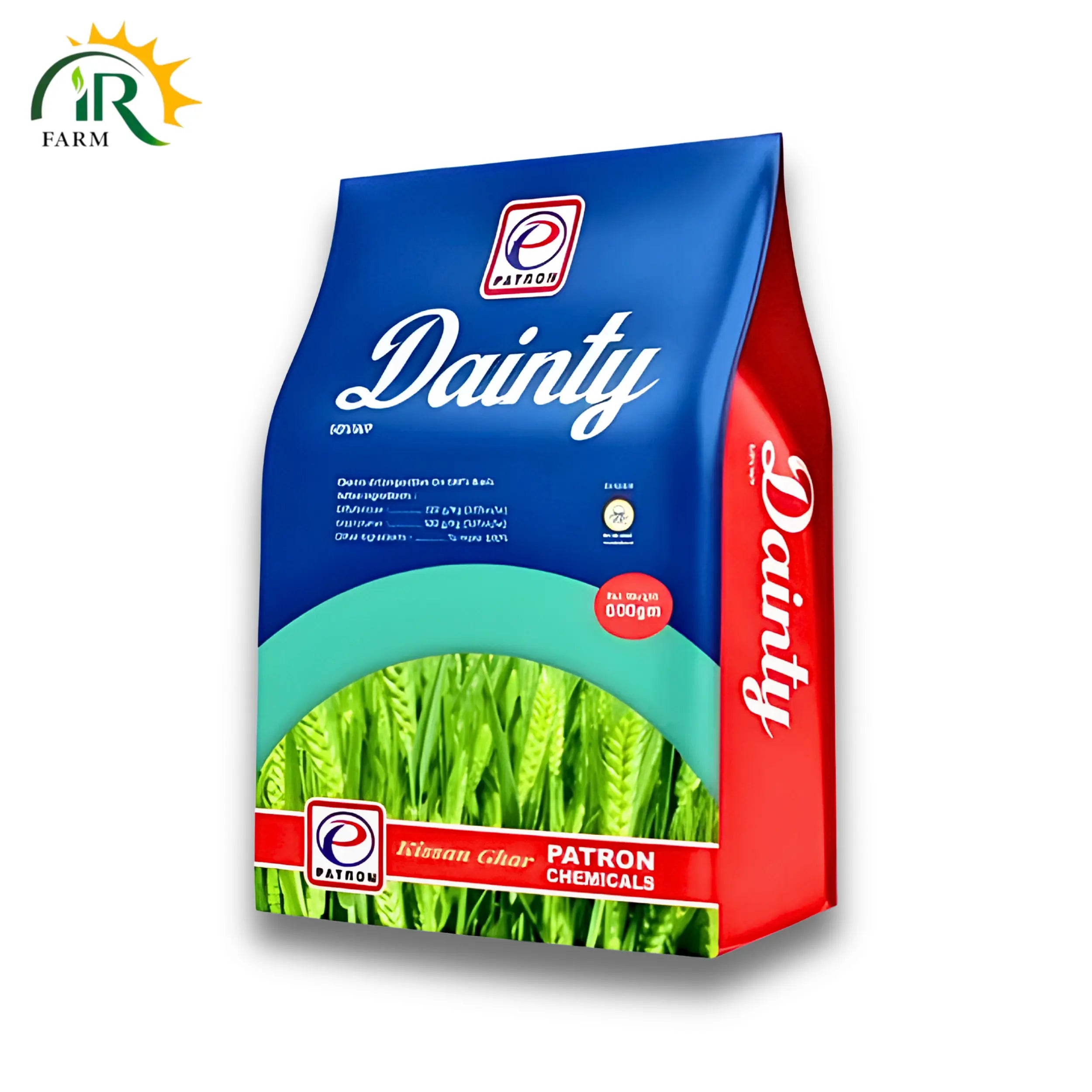 Dainty 60WP Weedicide 600GM by Patron – Effective Control for Wheat Salai Sitti & Narrow-Leaf Weeds.