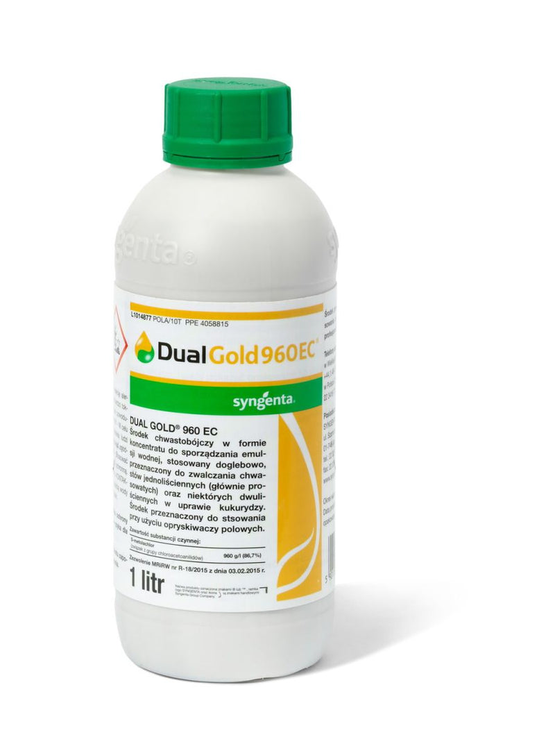 Dual Gold Herbicide 800ml by Syngenta | 960g/L S-Metolachlor | Ag Basel, Switzerland