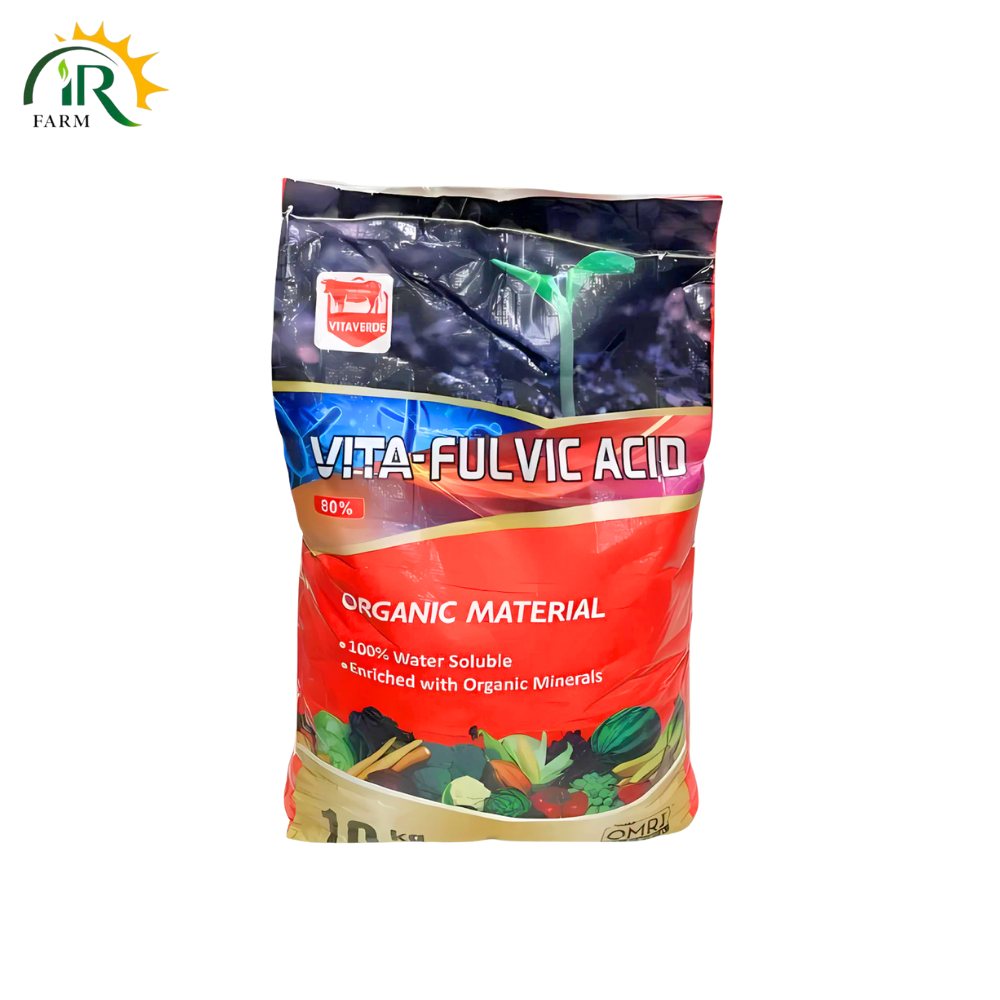 Fulvic Acid 80 Percent 10Kg Imported Bag Water soluble Enriched with organic minerals Vita Verde Fertilizers