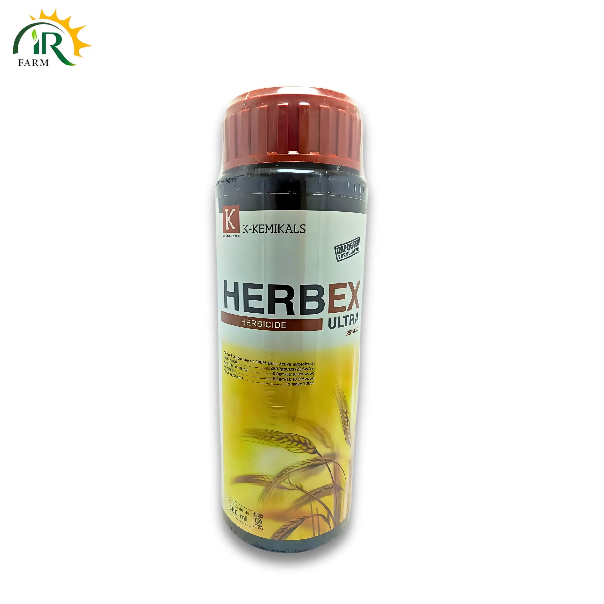 Herbex Ultra / Tri-Ultra 25%OD Weedicide (360ml) – Imported Formula for Fast & Safe Weed Control | K-Kemikals.