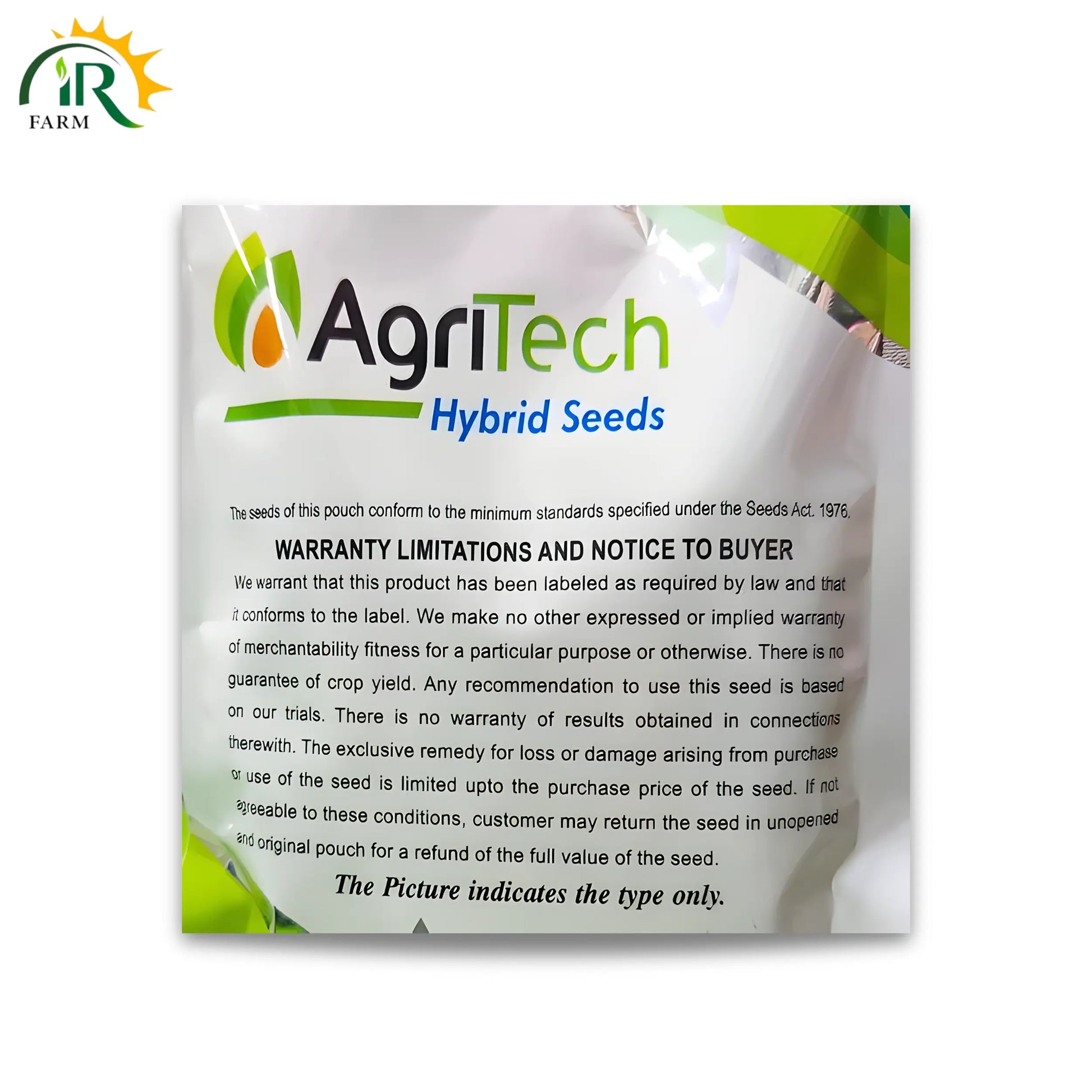 Hyb Sponge Gourd 802 F1 Seeds by AgriTeck 50GM | for Strong Vines with High-Yield Kaddu Seeds.