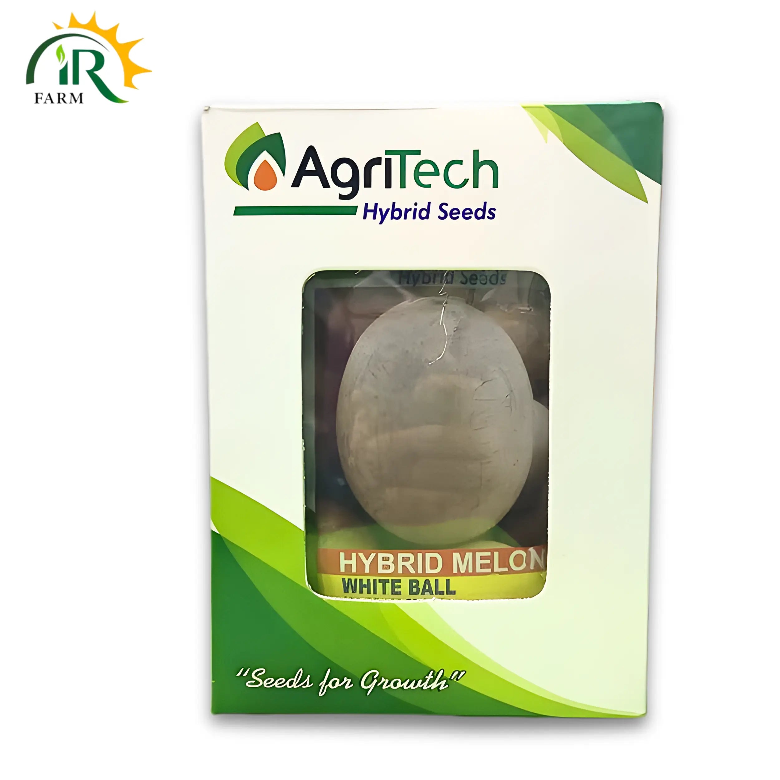 Hybrid Melon White Ball F1 Seeds(100gm) by Green Gold Pvt Ltd – Early Sweet Harvest with Hybrid Melon seeds(Kharboza Beej)