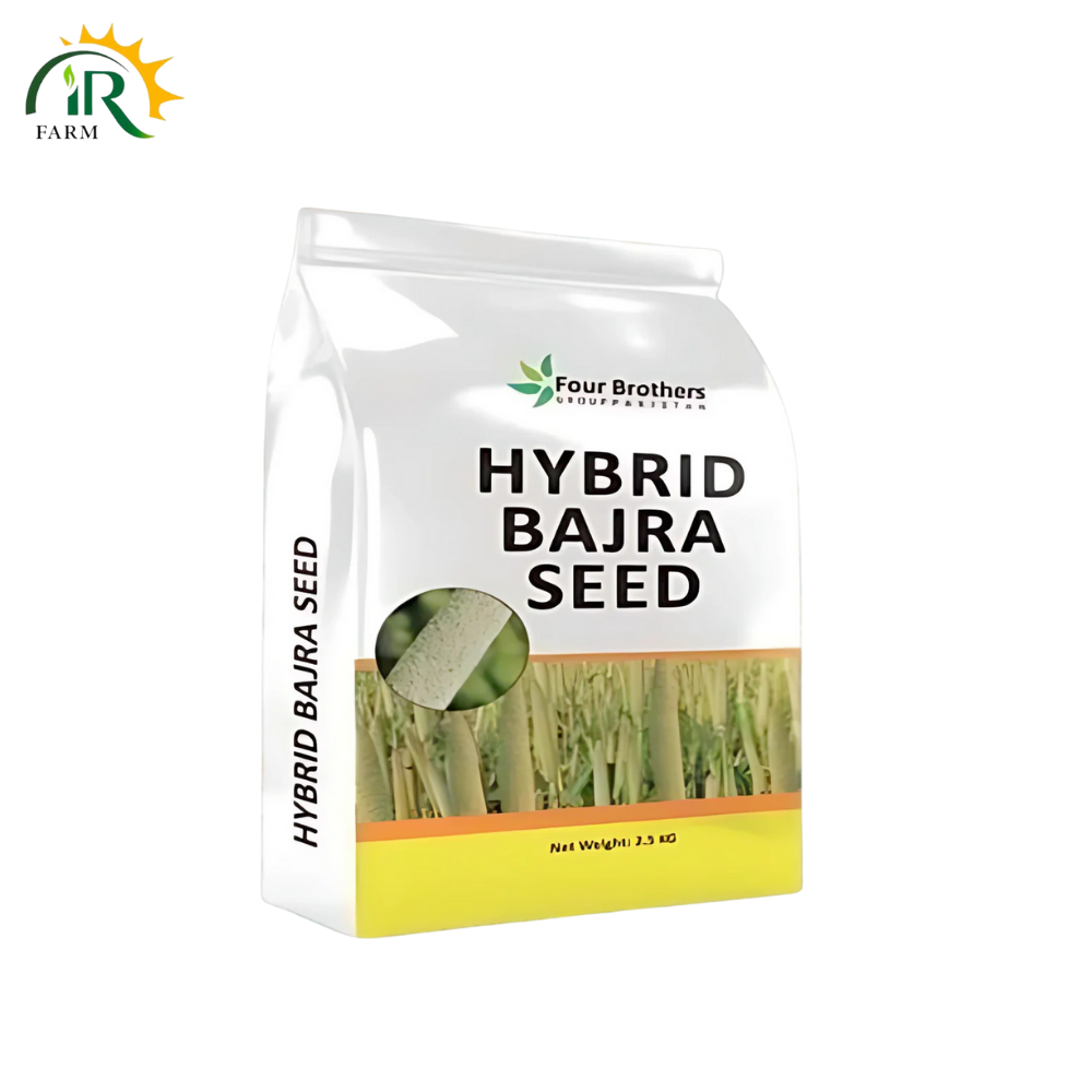 Hybrid Bajra 2.5kg – 86M84 Long Grain Pearl Millet Seed | Four Brothers (Bio Traders, Tarzan)