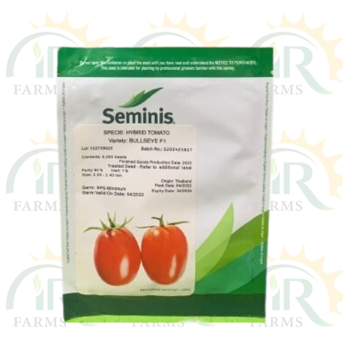 Hybrid Tomato Bullseye F1 Seed 5000seeds Seminis Vegetable Seeds Bulls Eye Tomato Seed IR Farm