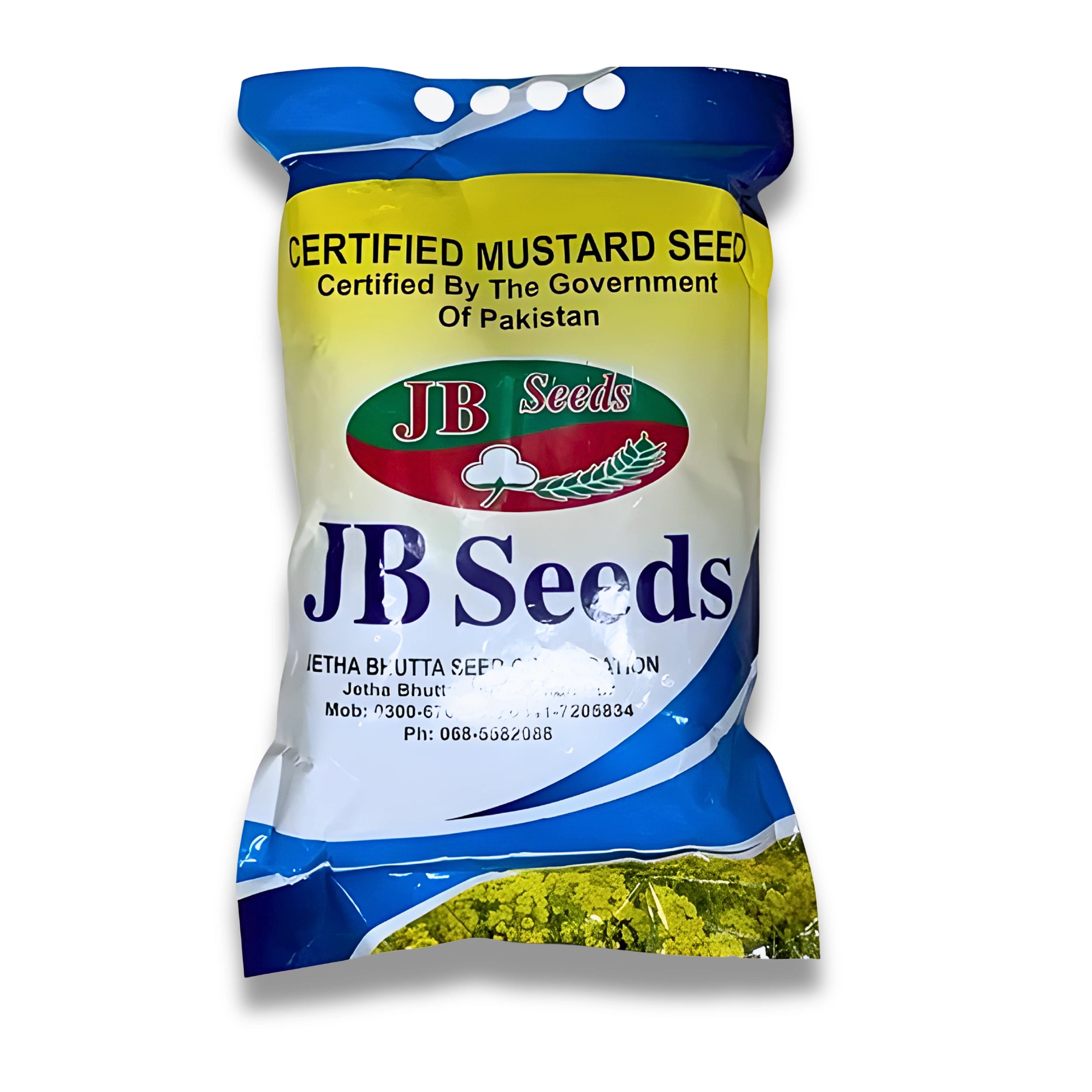 Khanpur Canola 2kg – JB Seeds Mustard (Sarsoon) Beej for High Yield Sowing