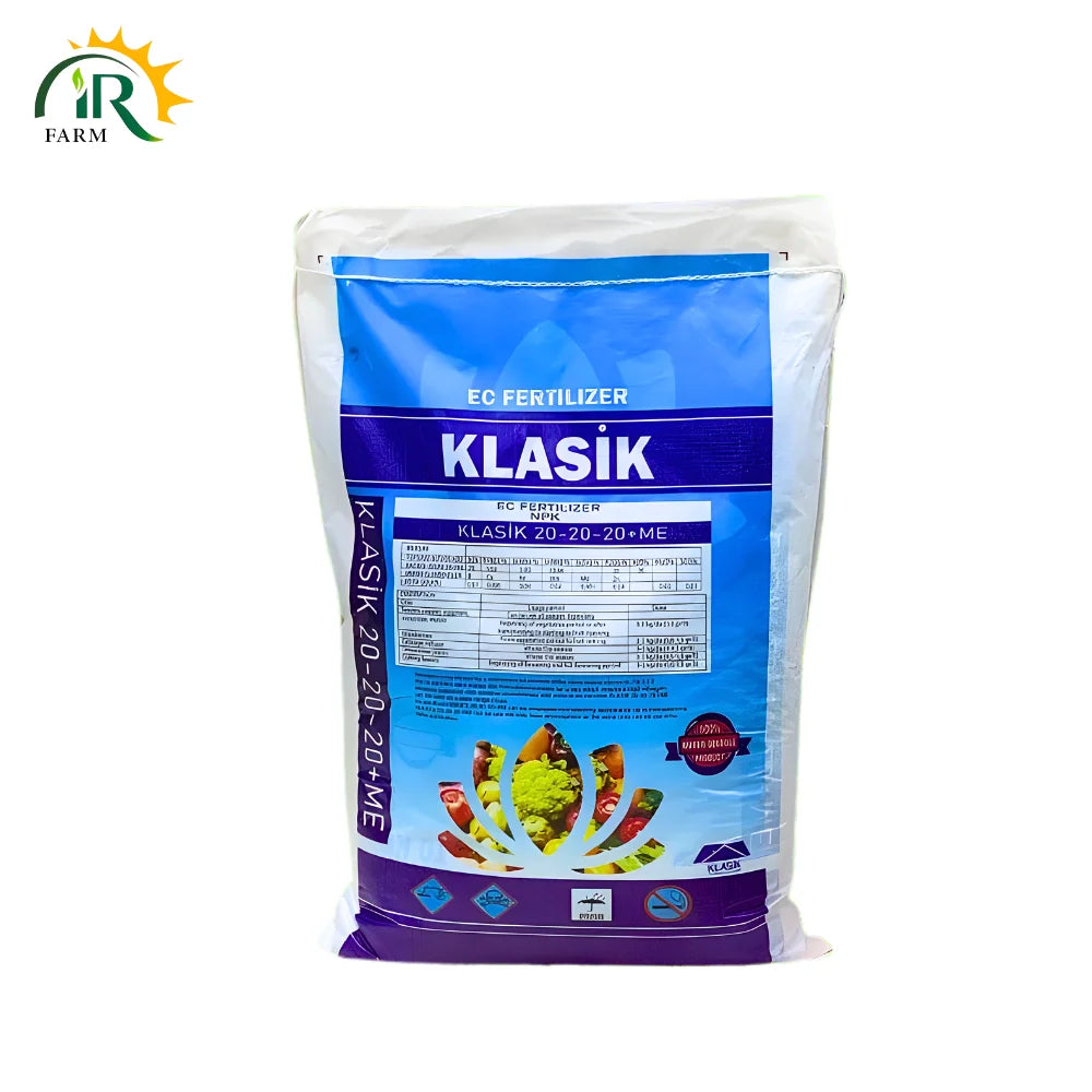 Klasik Npk 20 20 20 + Me - Chelated for Enhanced Plant Growth and Nutrition