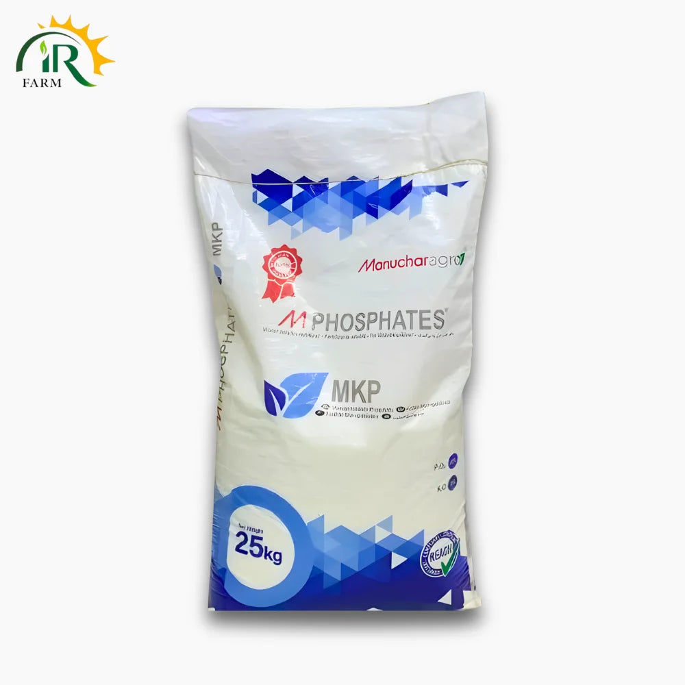 MKP Manuchar Agro Fertilizer - 25kg Soluble Fertilizer for Healthy Plant Growth and Maximum Crop Yield
