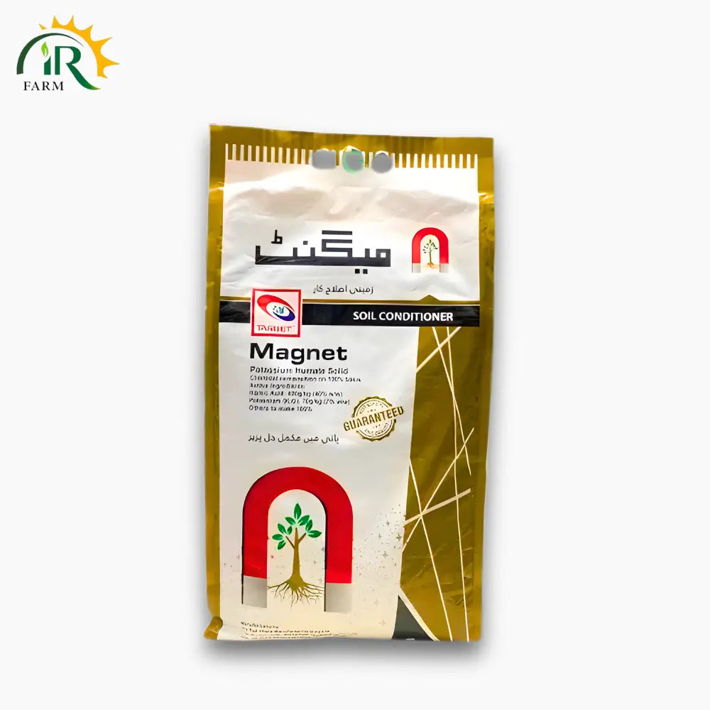 Magnet Potassiuum Humate Solid Fertilizer - Ali Akbar 8KG for Optimal Soil Conditioning and Crop Yield