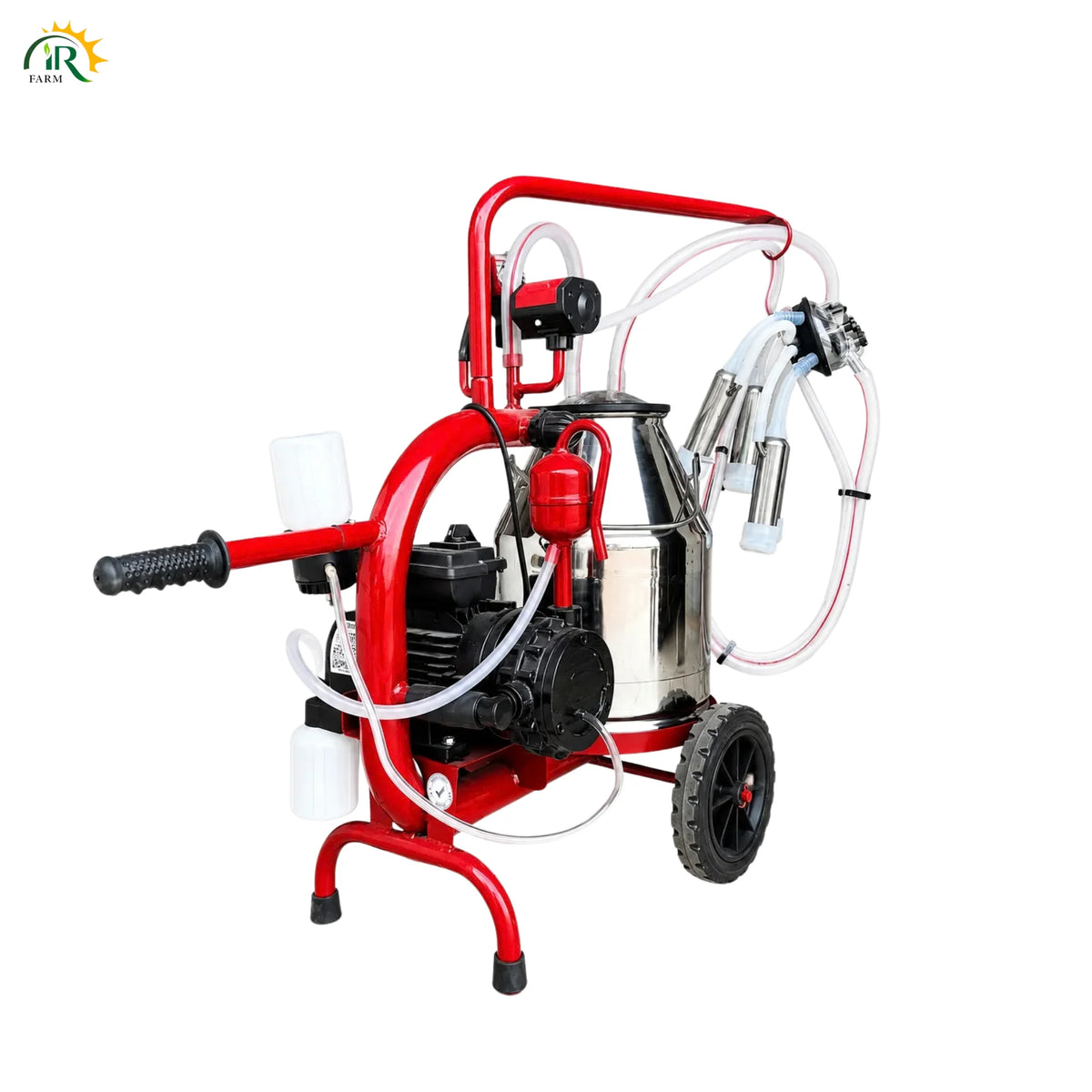 30L Milking Machine – Single Bucket Single Cluster | 10–15 Animals/Hour