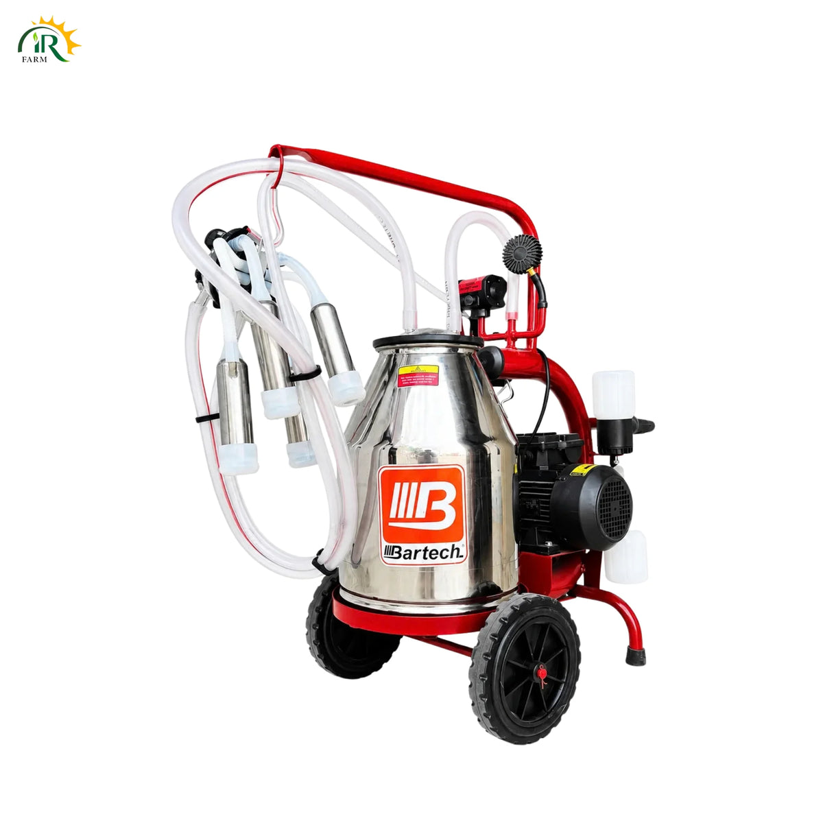 30L Milking Machine – Single Bucket Single Cluster | 10–15 Animals/Hour