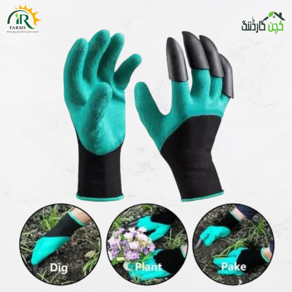 Gardening Gloves with Claws - Protective Garden Gloves for Safe and Comfortable Gardening