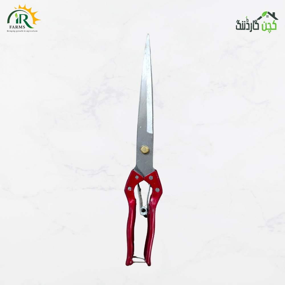 Big Red Scissors - Heavy Duty Gardening and Plant Cutting Scissors for Easy Trimming