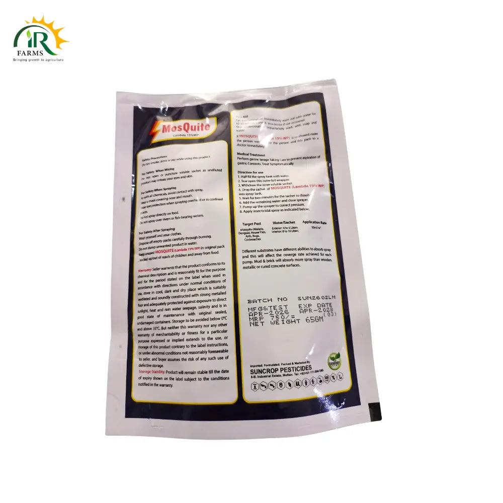 MosQuite Lambda 15% for Household Insect Pest Management