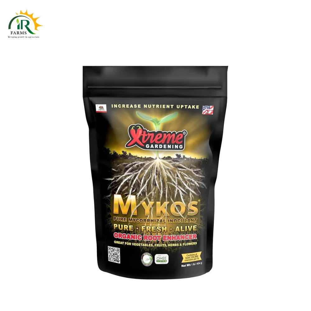 Mykos 100gm Pure Mycorrhizal Inoculum Roots Mykos Mycorrhizae