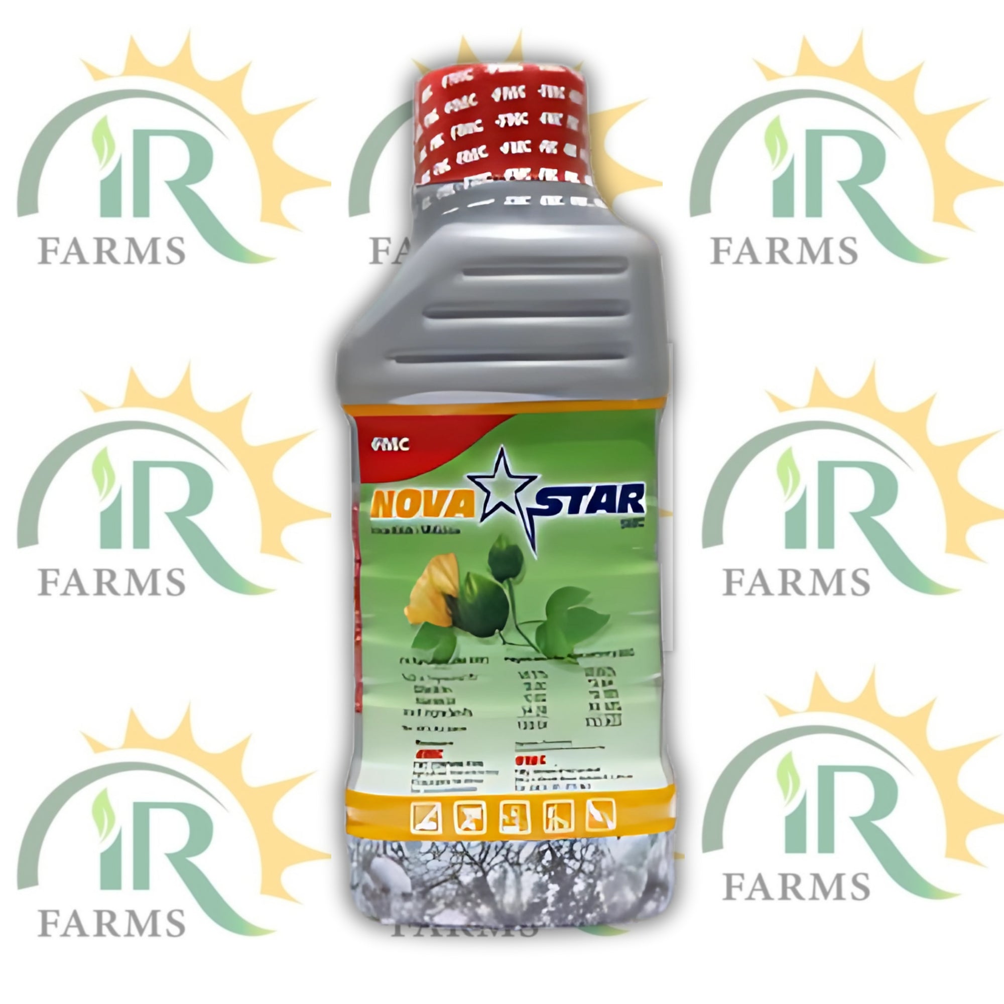 Nova Star 56EC 500 ML & 1 Liter FMC Bifenthrin + Abamectin