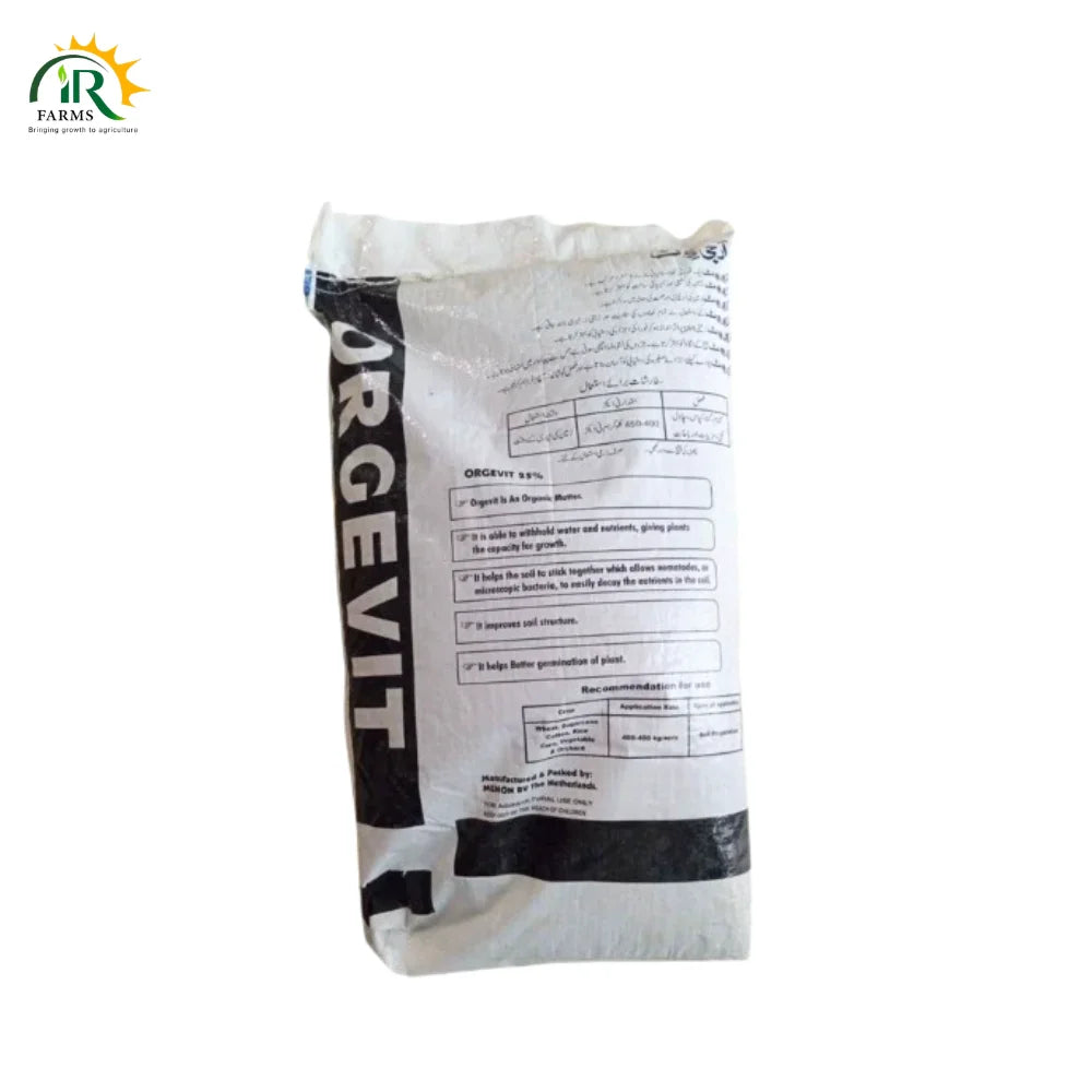 Orgevit 25kg Organic Matter 25W/w Pellete Swat Agro Chemicals Manufactured By Memon Holland