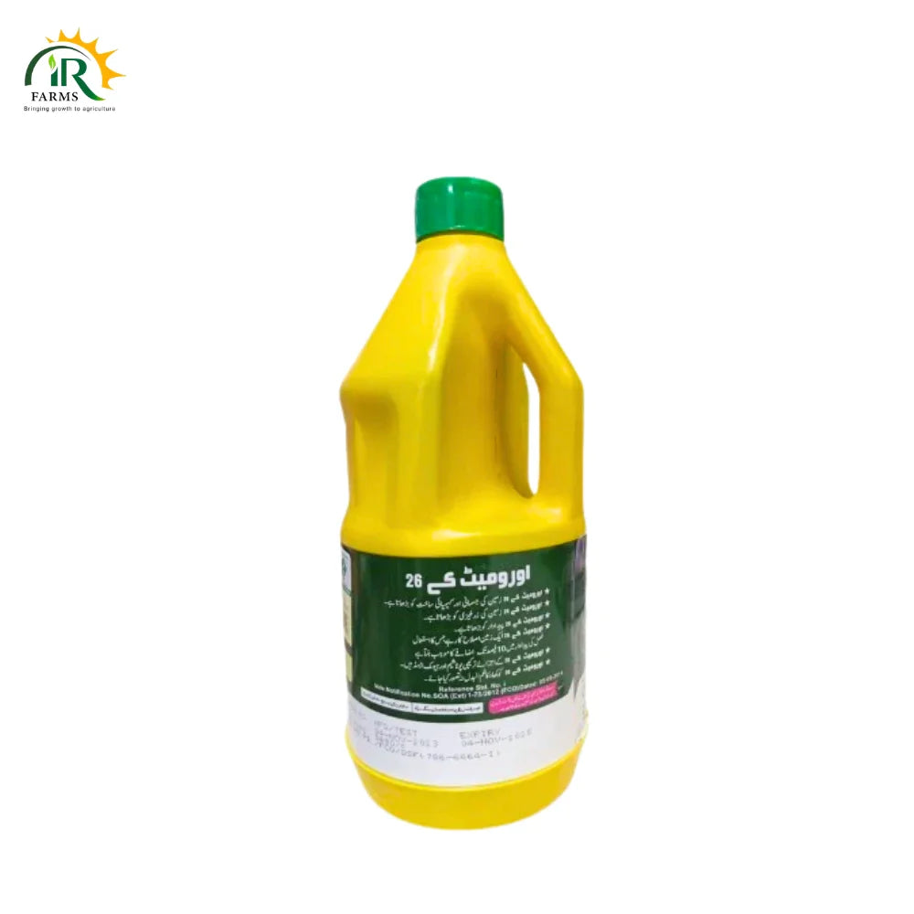 Oromate K26 2litre Humic Acid + Soluble Potash Liquid Fertilizers Swat Agro Fertilizers