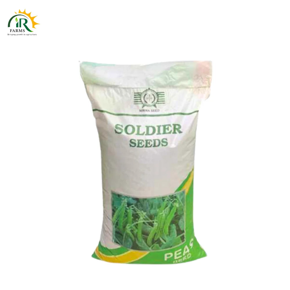 Grow Premium Pencil-Type Peas with Peas Classic Pak – 15kg by Soldier Seed Corporation