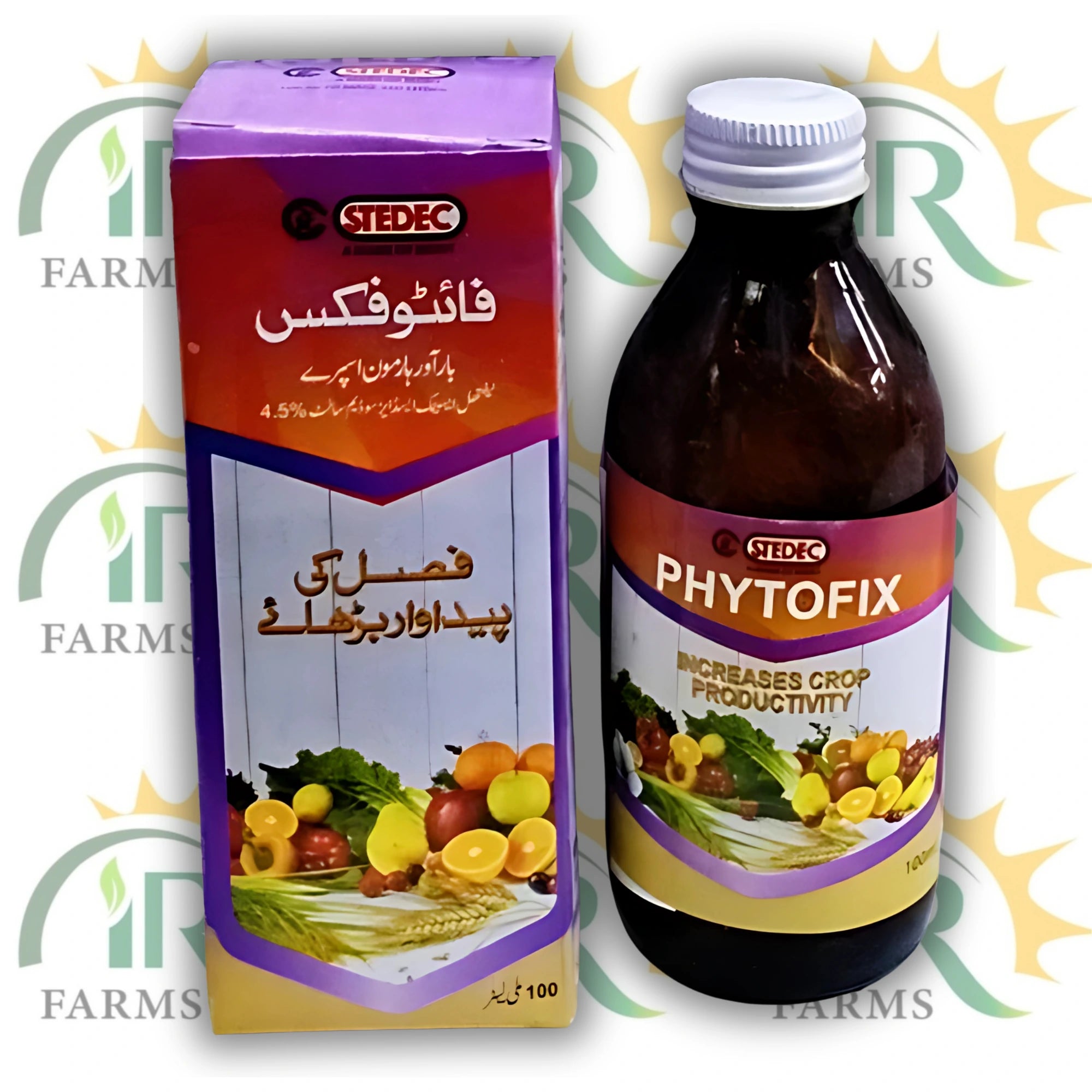 Phytofix 100ML Plant Growth Regulator – Naphthyl Acetic Acid 4.5% | Rooting Hormone | Stedec (Cytofix New Pack)