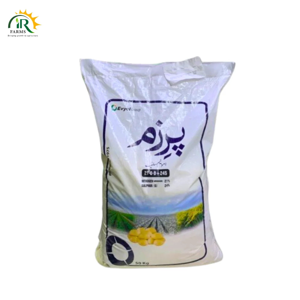 Prism Ammonium Sulphate Fertilizer 21-0-0+24S By Evyol Group 
