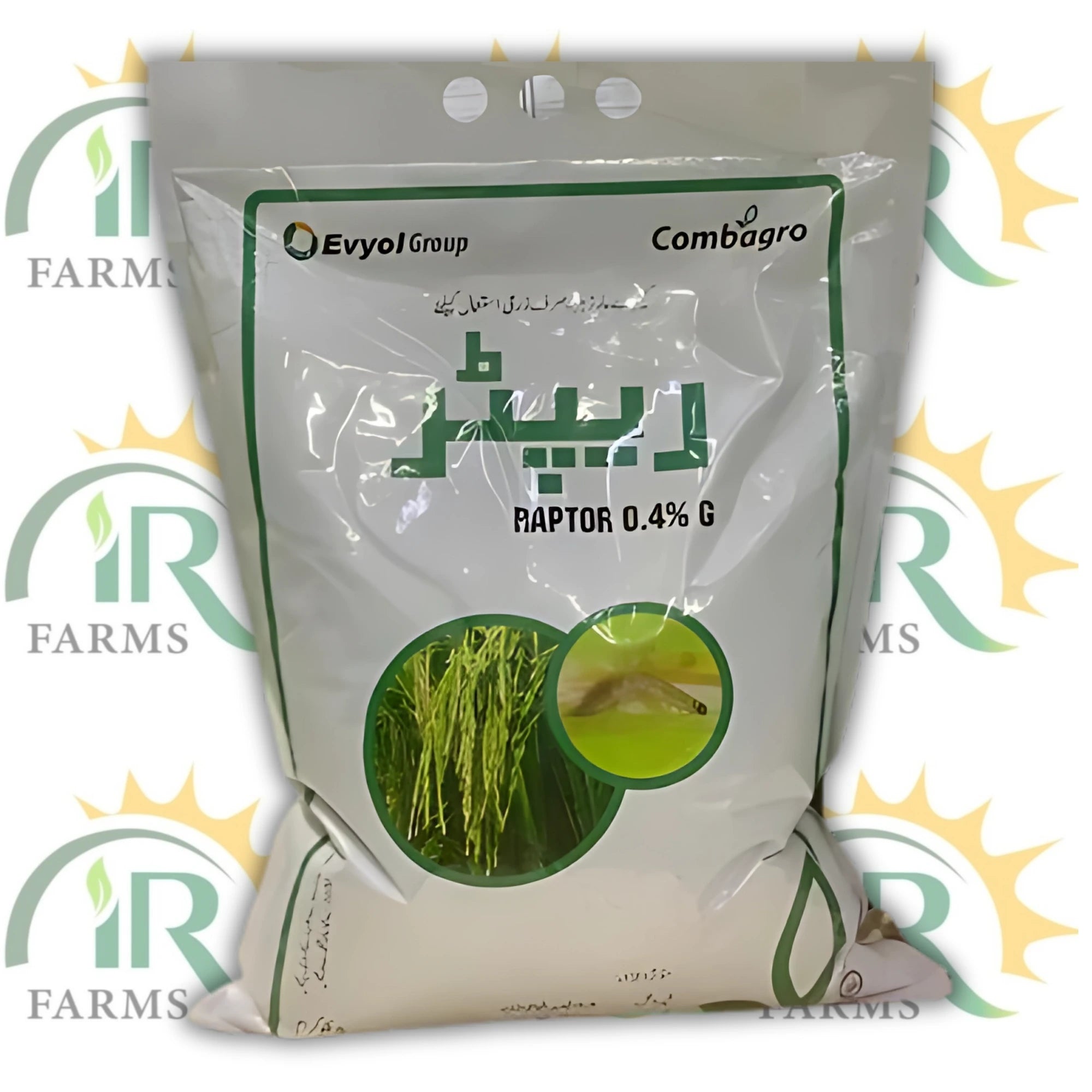 Raptor Insecticide 6kg | Fipronil 0.4G Granules | Evyol Group | Broad-Spectrum Soil Insecticide