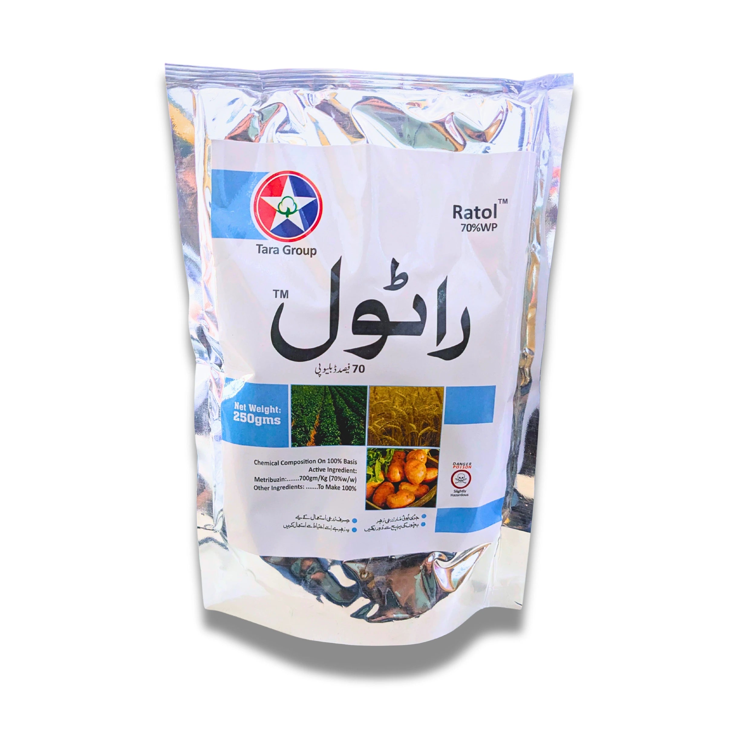 Ratol 70% WP – Metribuzin 70% w/w Selective Herbicide for Weed Control in Potato, Tomato & Soybean | Tara Group