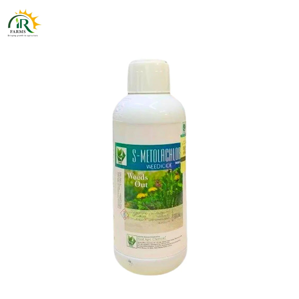 S-metolachlor 960EC 800ML Pre emergence Herbicide Swat Agro Chemicals S metolachlor for crops Weeds Out