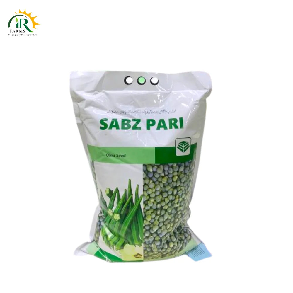 Sabz Pari 1KG Okra Seed (Bhindi) – a premium, high-yielding variety from Evyol Group