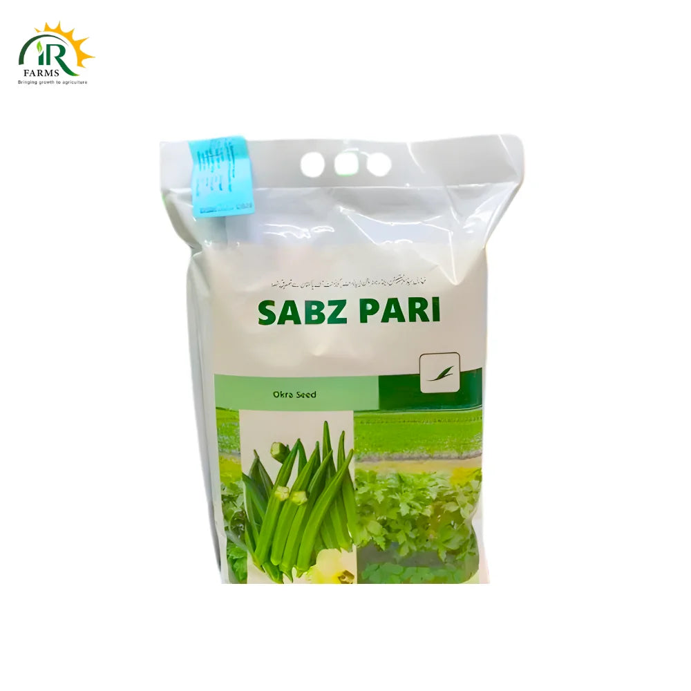 Sabz Pari Bhindi/Okra Seed 5kg by Evyol Group