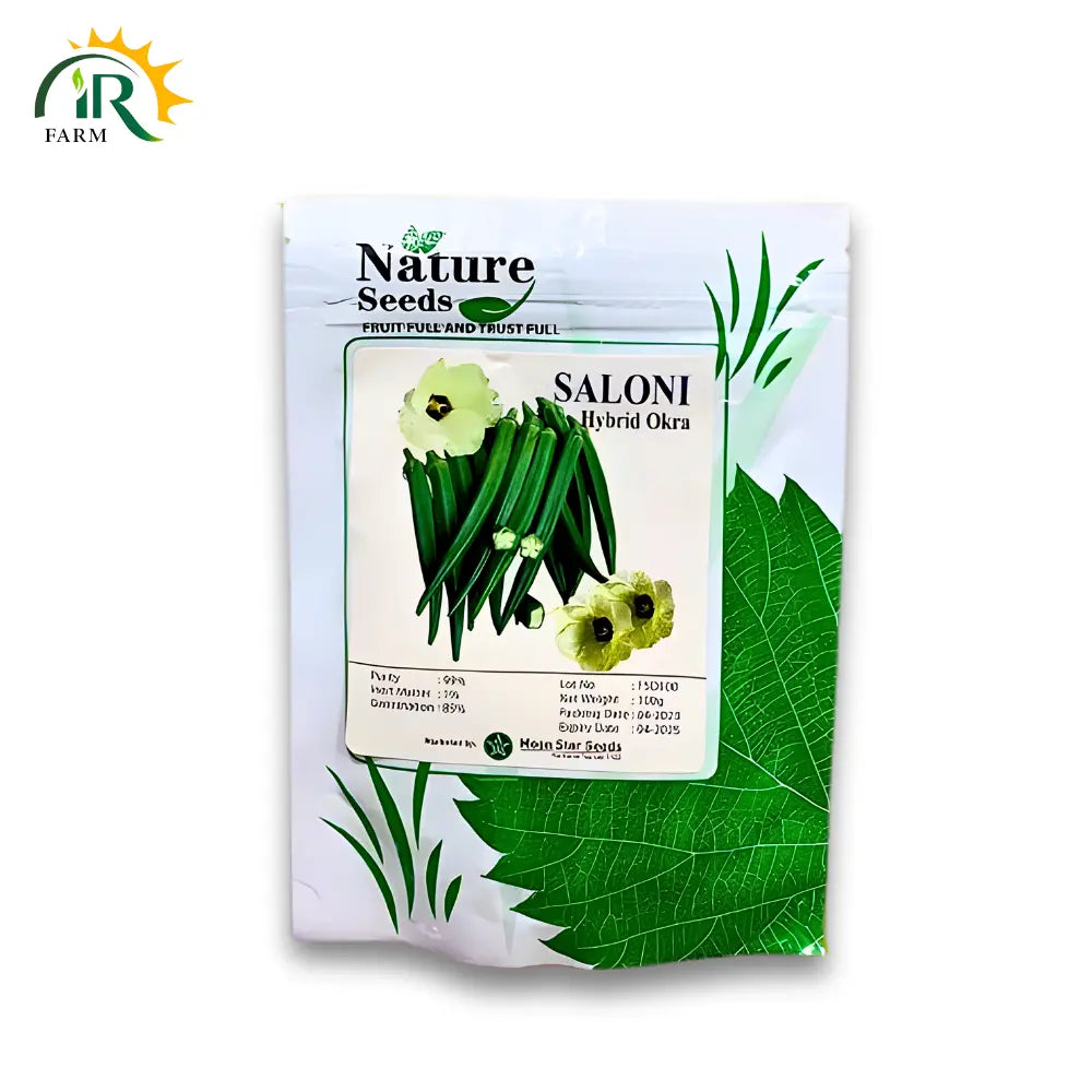 Saloni Hybrid Okra Seed - Premium Quality Bhindi Seed for High Yield and Better Production