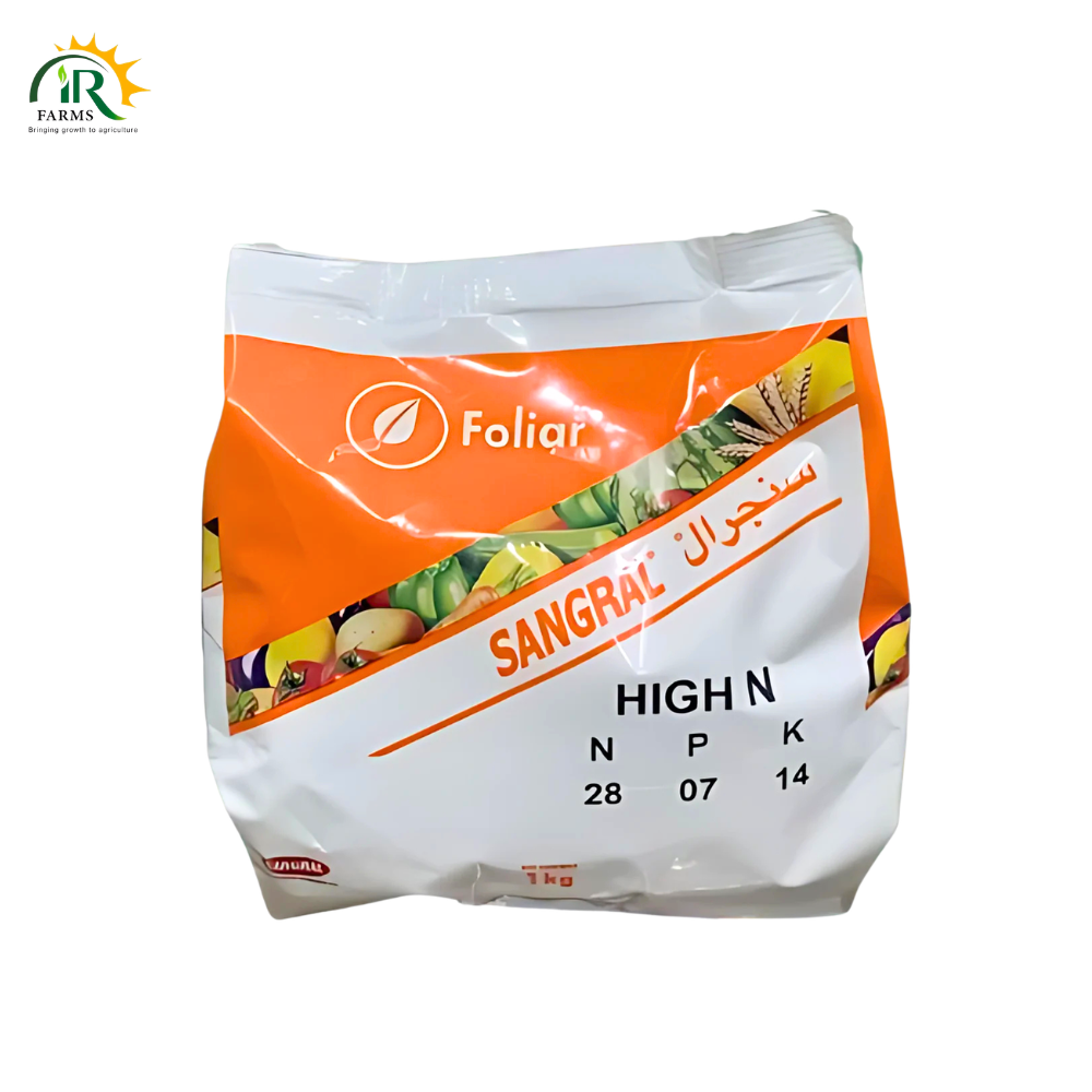 Sangral Foliar N Speed Fol NPK 28_7_14 + TE Soluble Fertilizer 1KG _ High Nitrogen Foliar Spray _ ALTIGA AGRI SOLUTIONS