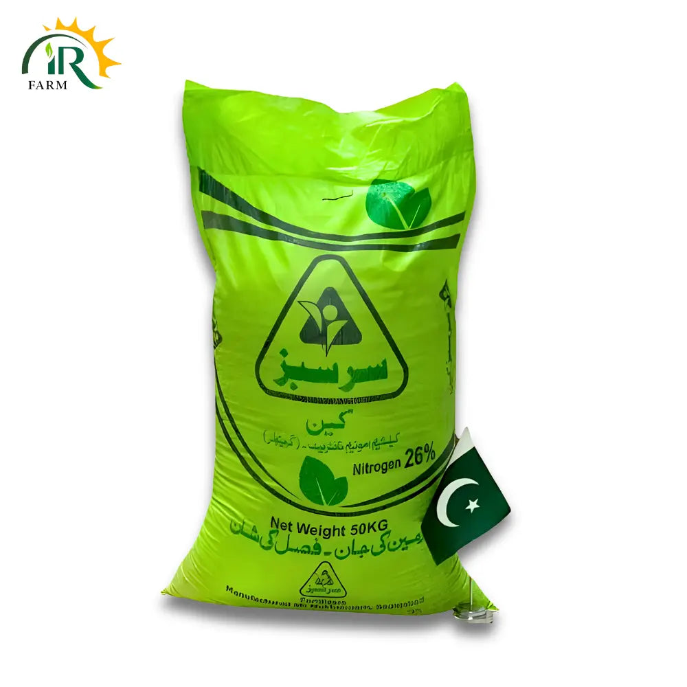 ammonium nitrate plant fertilizer Sarsabz Calcium Ammonium Nitrate CAN 50kg Fertilizer - Crop Booster – IR Farm
