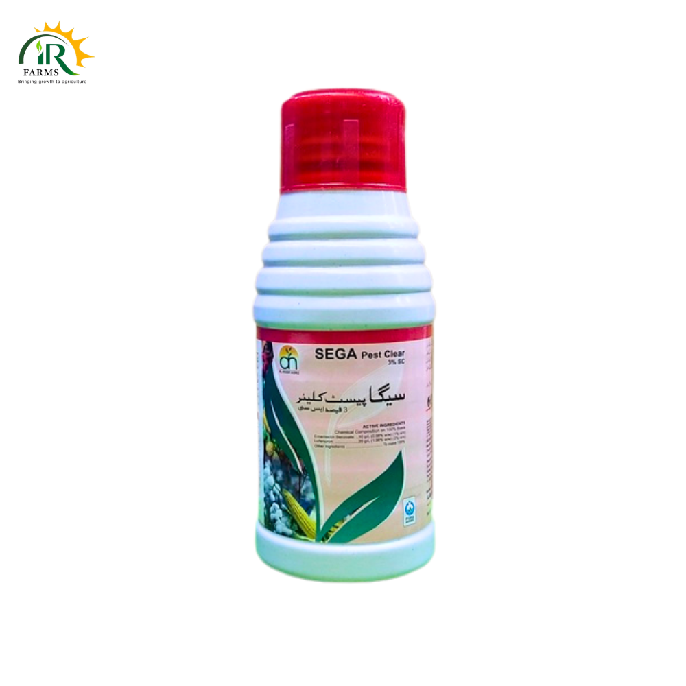 Sega Pest Clear 3SC Insecticide – 400ml _ Dual-Action Control with Emamectin Benzoate & Lufenuron