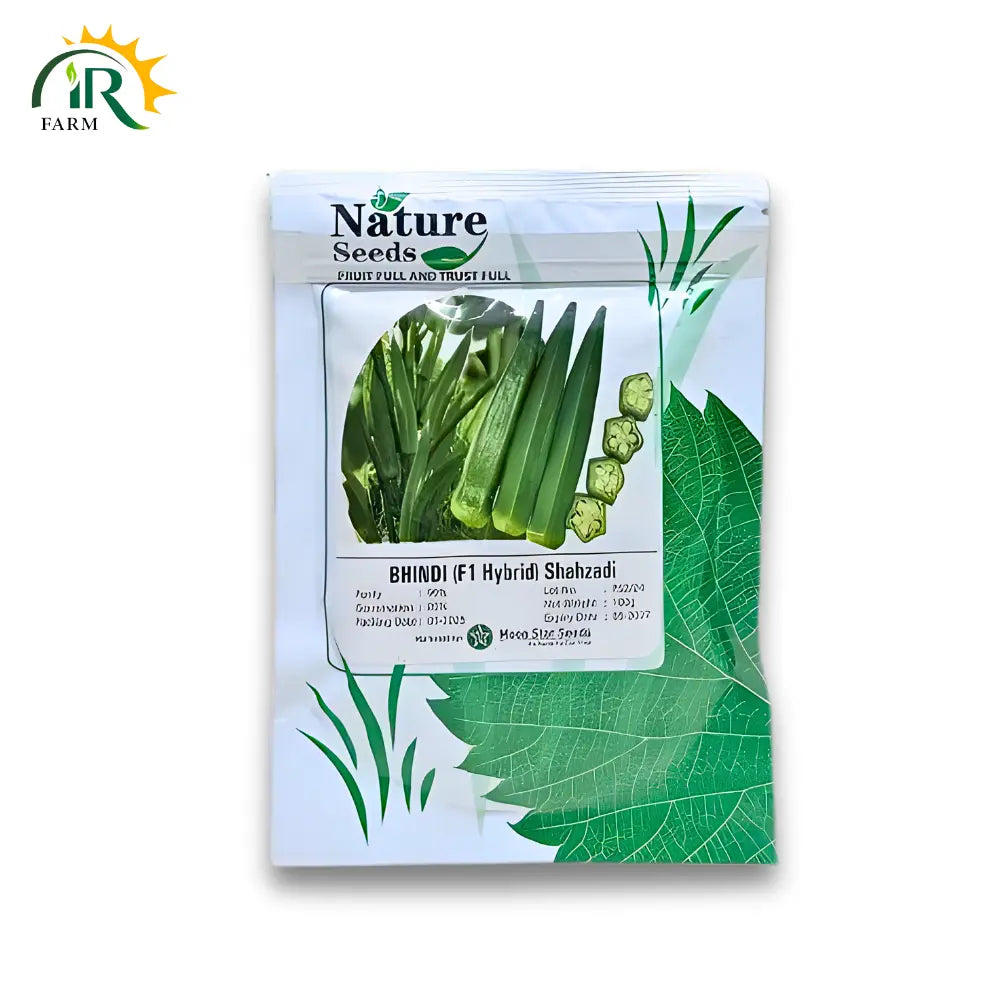Shehzadi F1 Hybrid Okra(Bhindi) Seeds - Premium Quality Seeds for Maximum Yield and Healthy Growth