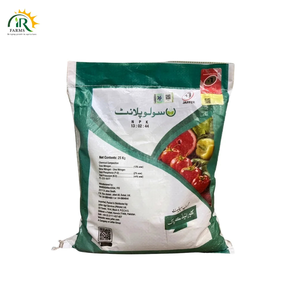 Soluplant Npk 13-2-44 and Nitro Potash