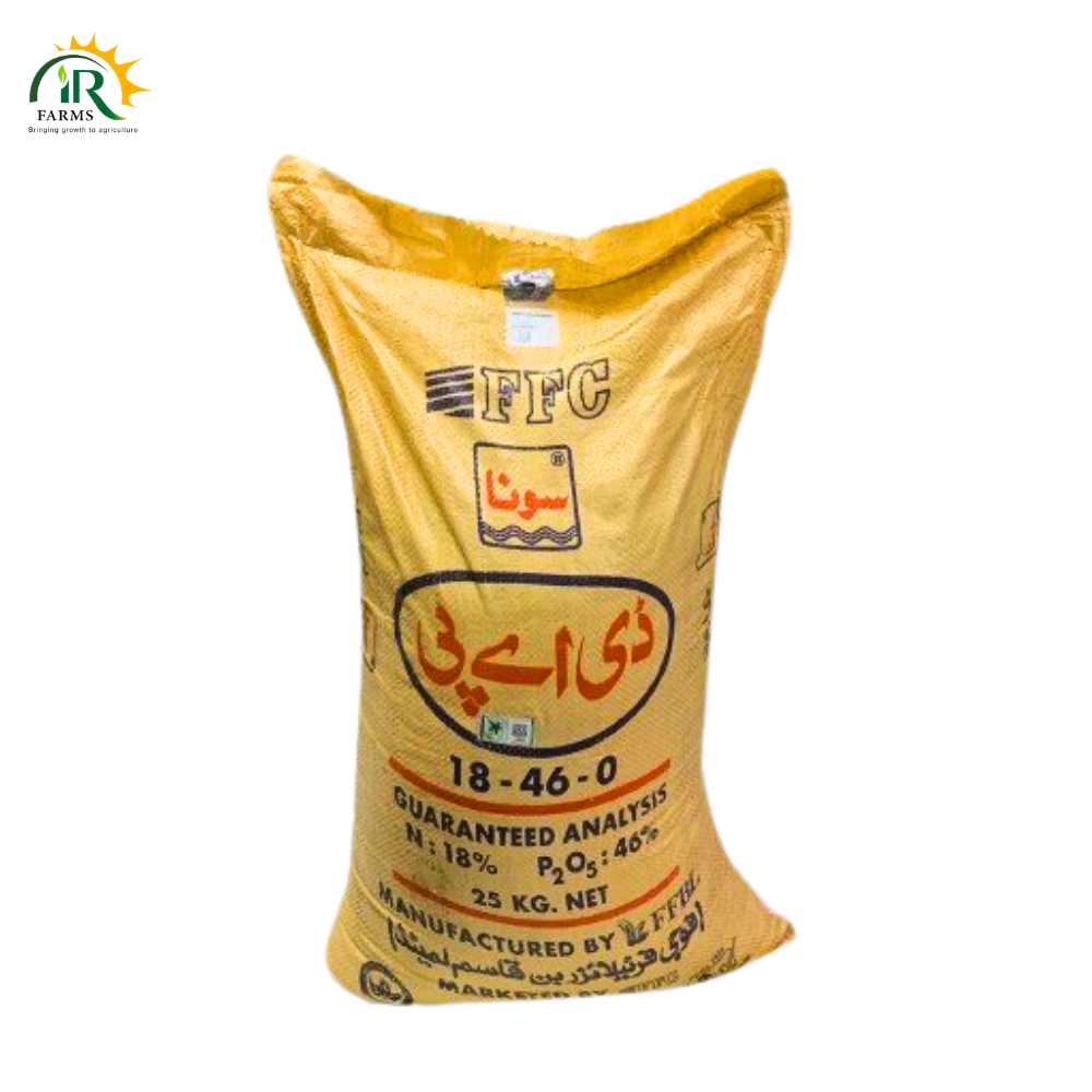 Sona Dap 25KG ( part of 50kg bag ) Fauji Fertilizer Ffc Nitrogen 18 Phosphorus 46 ( Di Ammonium Phosphate ) Khaad سونا Dap Price Original Sona DAP