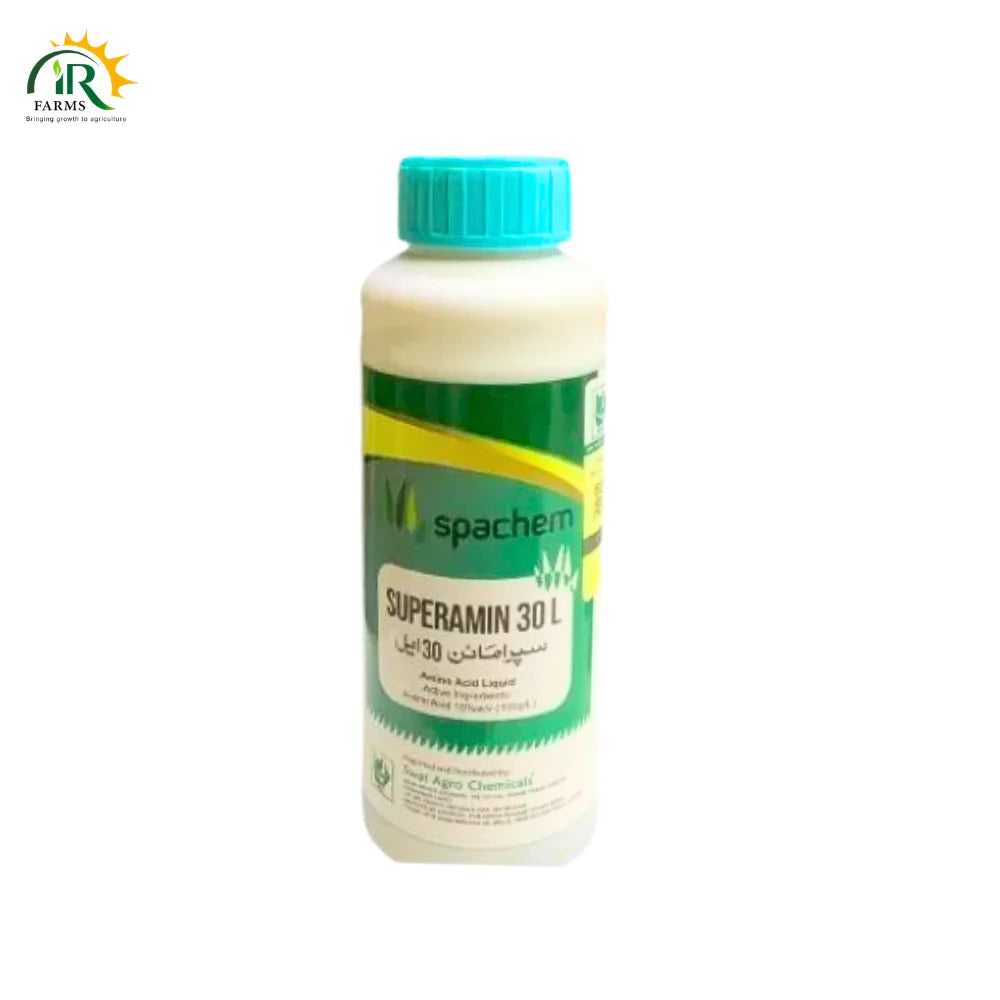 Superamin 30l 10w_v 500ml Crop Enhancement Spachem Spain High Amino Acid Liquid Swat Agro Chemicals IR Farm Super Amin