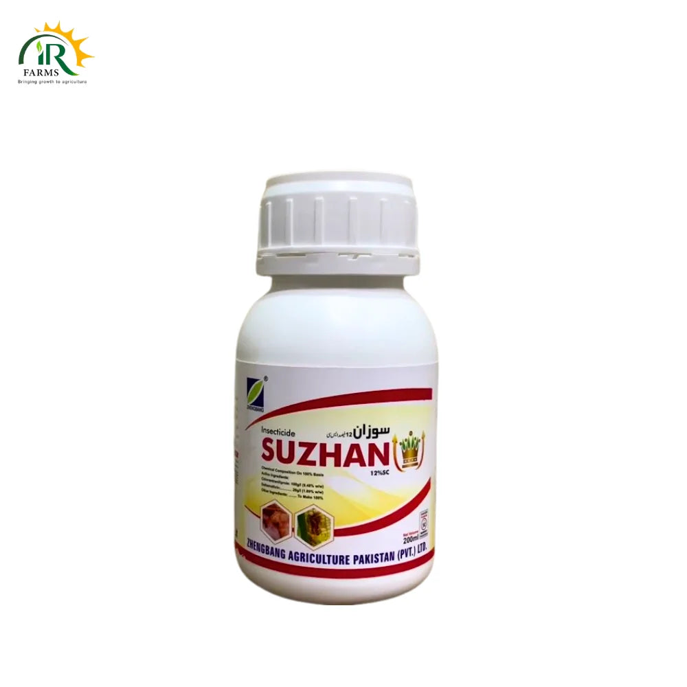 Suzhan 12SC 200ML – Insecticide for Borers in Maize & Sugarcane _ Chlorantraniliprole + Deltamethrin _ Zhengbang